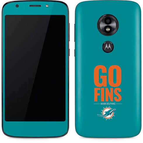 NFL Miami Dolphins Team Motto Moto E5 Play Skin
